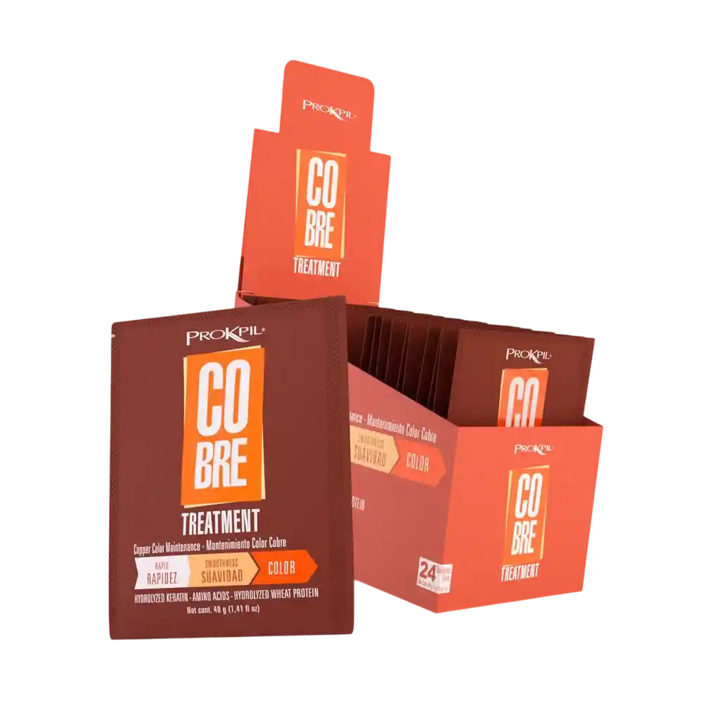 Tratamiento Matizante Color Cobre - Sachet X40 Gr Prokpil