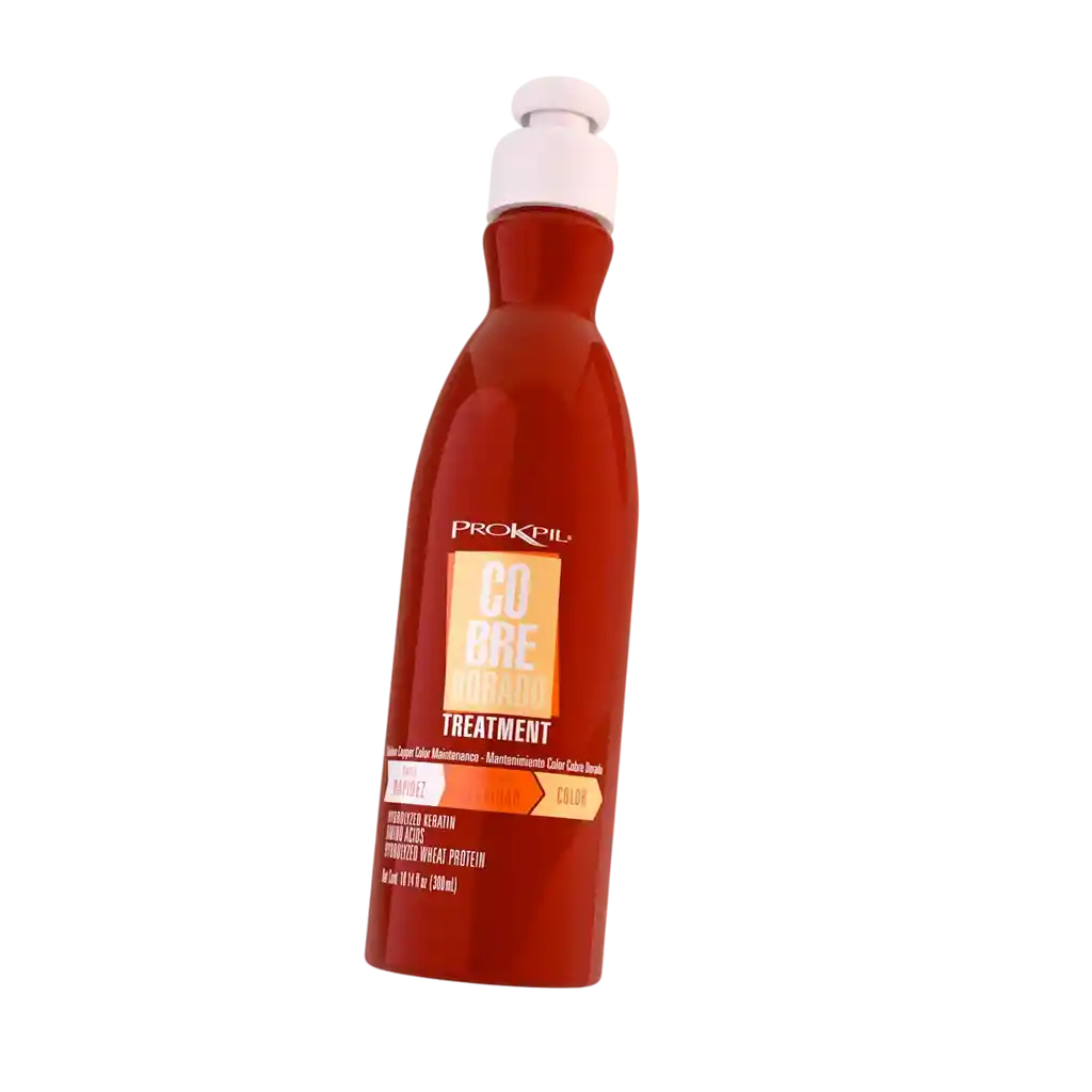 Tratamiento Matizante Color Cobre Dorado - X300 Ml Prokpil