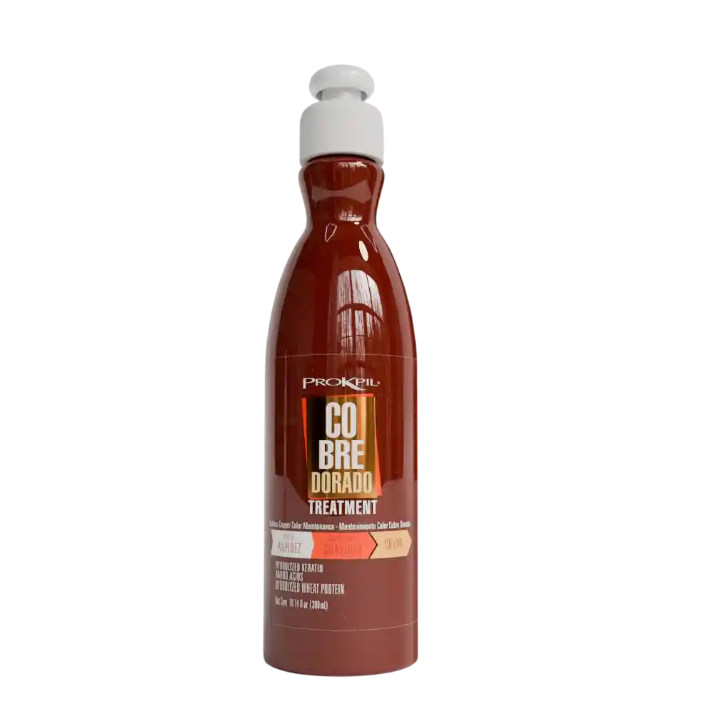 Tratamiento Matizante Color Cobre Dorado - X300 Ml Prokpil