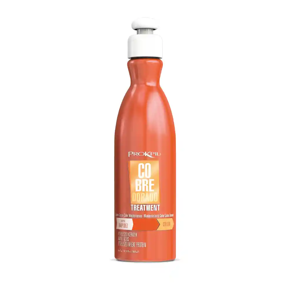 Tratamiento Matizante Color Cobre Dorado - X300 Ml Prokpil
