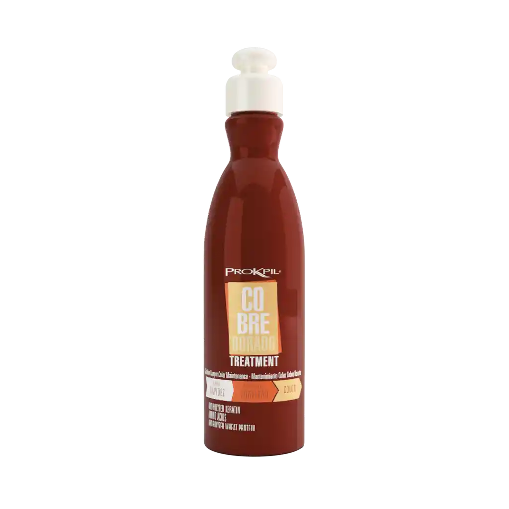 Tratamiento Matizante Color Cobre Dorado - X300 Ml Prokpil