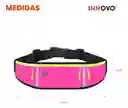 Bolso Canguro Para Deportistas Impermeable Rosa Innovo Fit