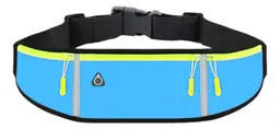 Bolso Canguro Riñonera Deportivo Para Gym Ejercicio Impermeable Azul Innovo Fit