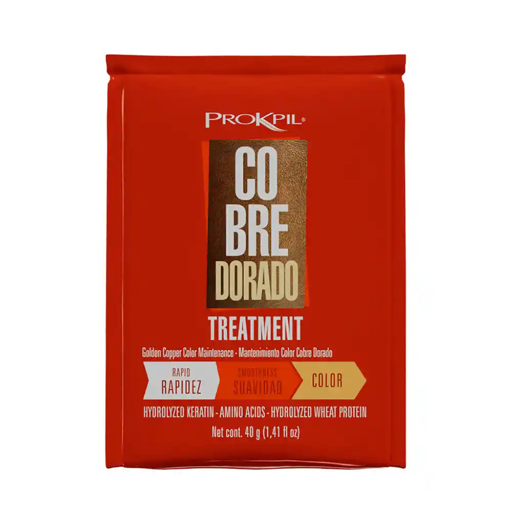 Tratamiento Matizante Color Cobre Dorado - Sachet X40 Gr Prokpil