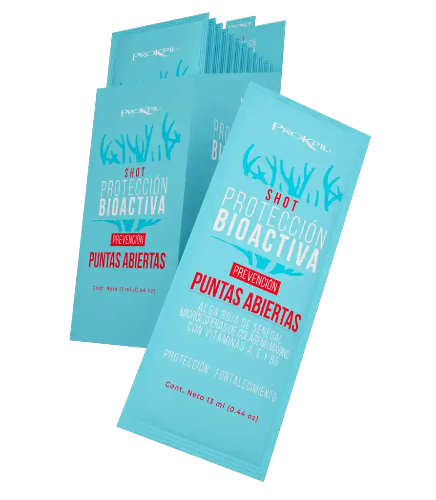 Shot Protección Bioactiva Puntas Abiertas - X13 Gr Prokpil
