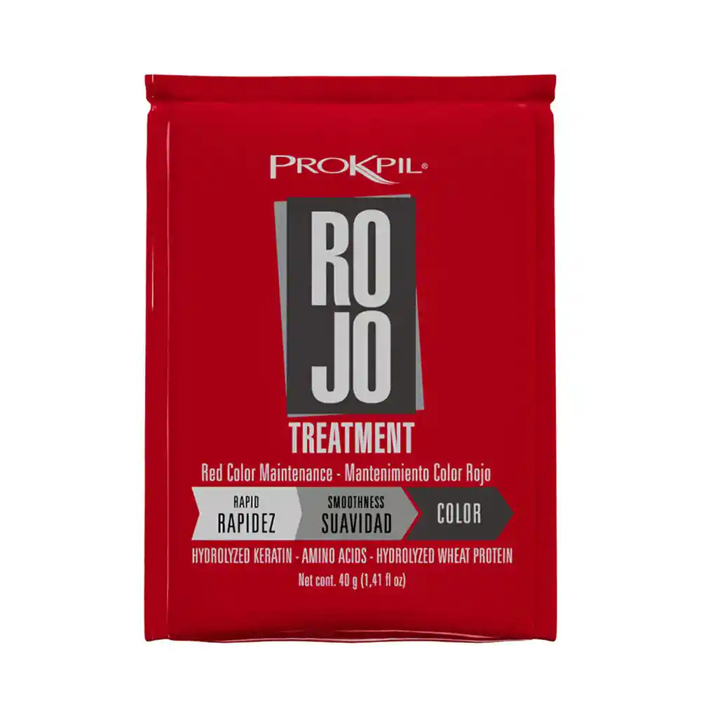 Tratamiento Matizante Color Rojo - Sachet X40 Gr Prokpil