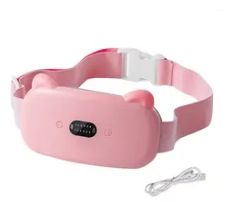 Masajeador Térmico Abdominal Alivia Cólicos Recargable Dolor Lumbar Innovo