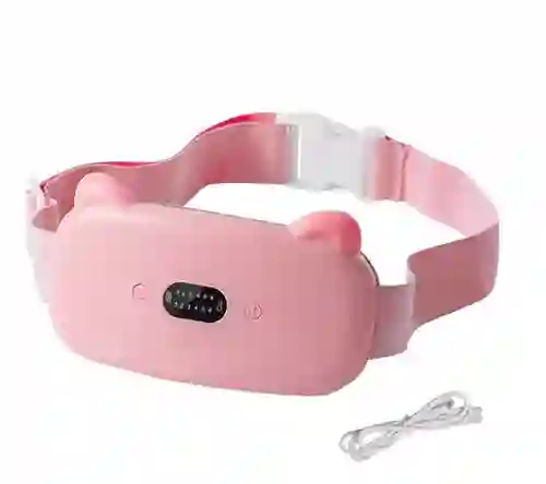 Masajeador Térmico Abdominal Alivia Cólicos Recargable Dolor Lumbar Innovo