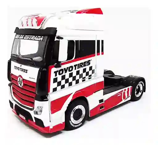 Camión Coleccionable Mercedes Benz Toyo Tires Escala 1/43 Bburago