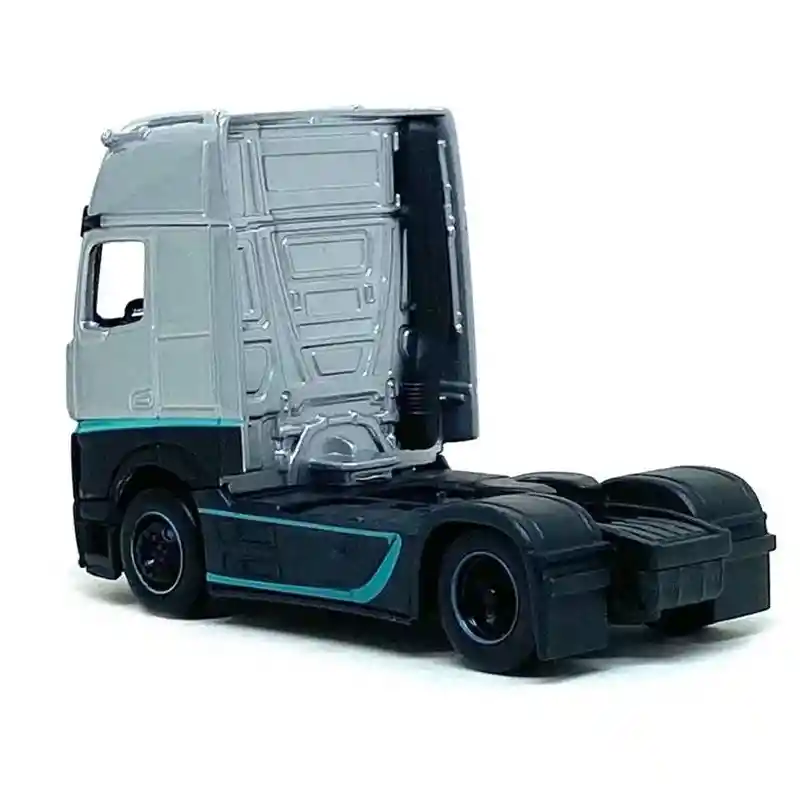 Camión Coleccionable Mercedes Benz Actros Escala 1/64 Bburago