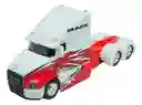 Camión Coleccionable Mack Anthem Escala 1/64 Bburago