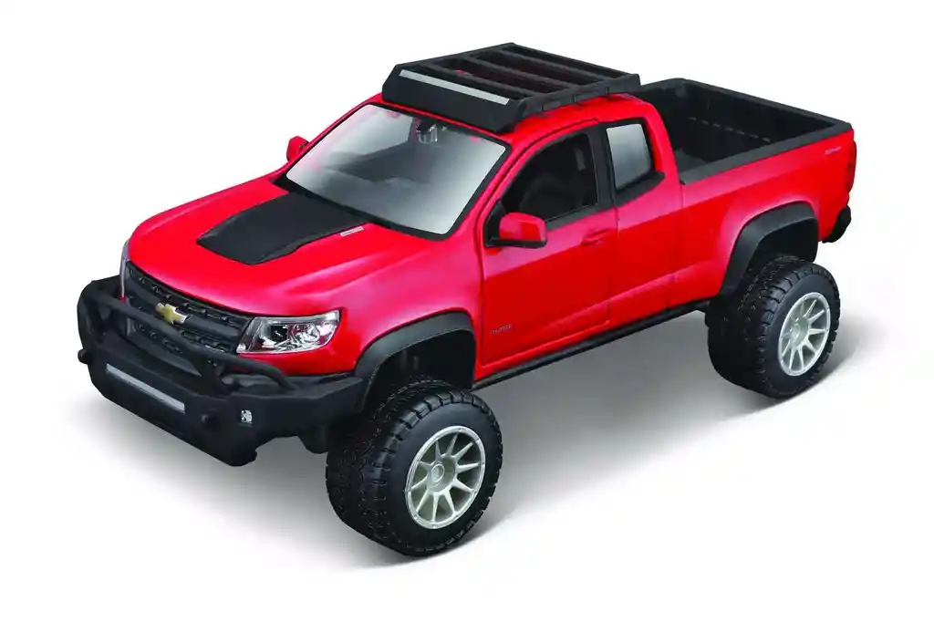 Carro Para Ensamblar Chevrolet Colorado Zr2 Escala 1/27 Maisto