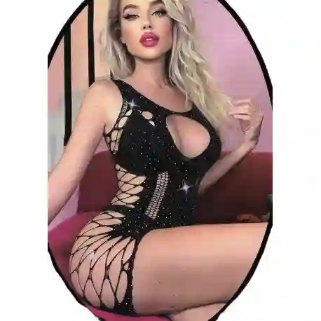 El Vestido Malla Que Prende Fuego A La Noche