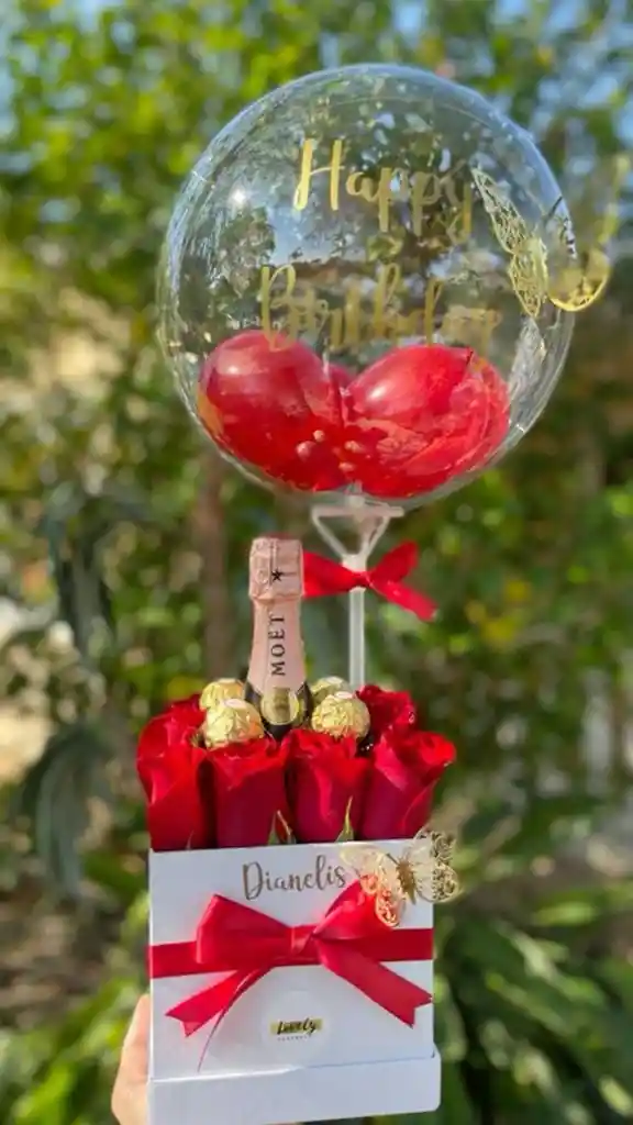 Anchetas – Regalo Dia De La Mujer-cumpleaños-aniversario-detalles-peluche-chocolate-regalo