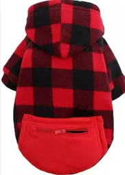 Trompas Sweater Cuadros Rojo Talla Xl