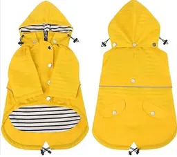 Trompas Impremeable Amarillo Para Perros Talla S