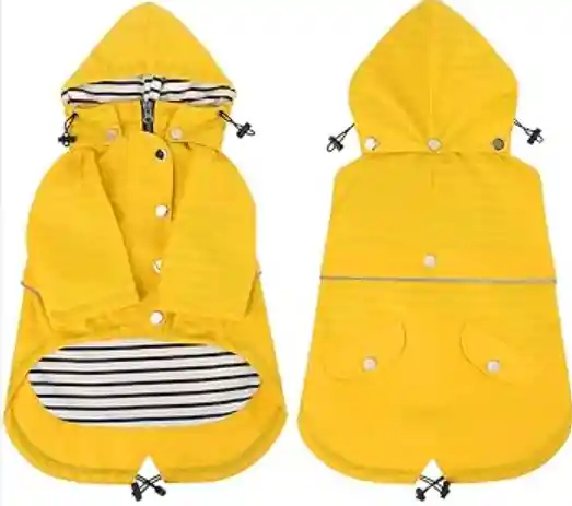 Trompas Impremeable Amarillo Para Perros Talla S