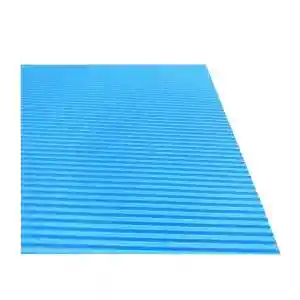Carton Corrugado Azul Celeste Medio Pliego