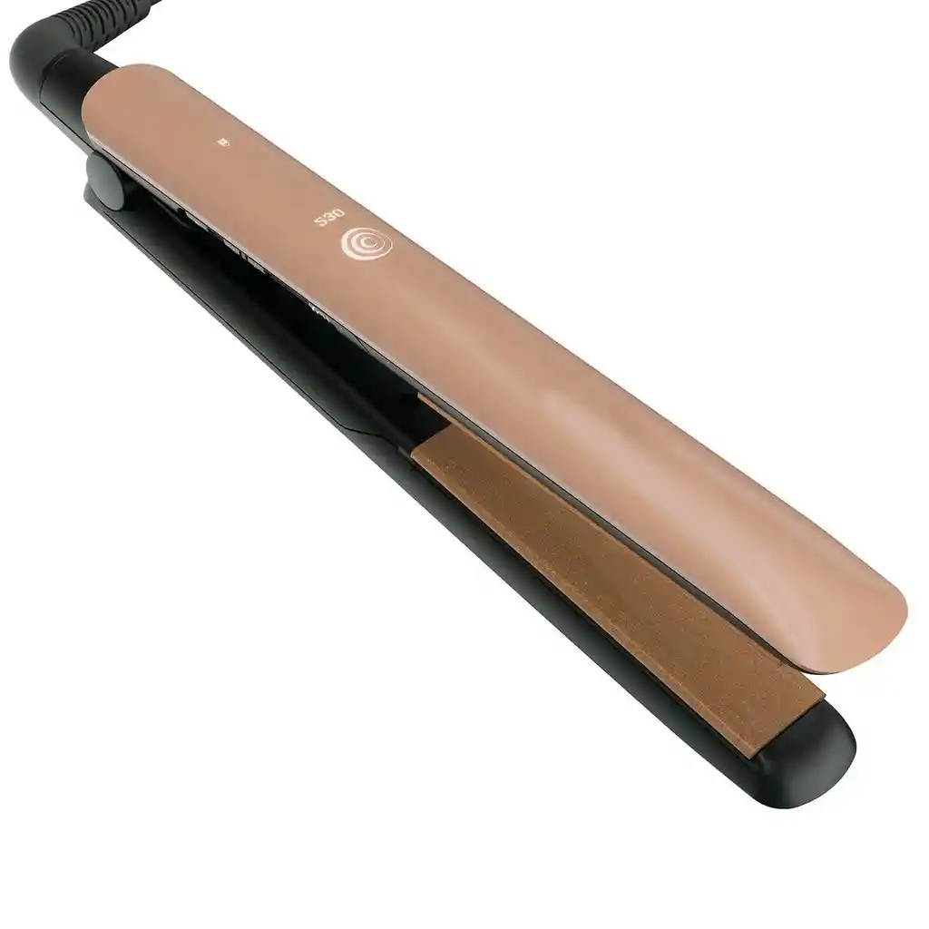 Plancha Para Cabello Keratina Y Aceite Argan Control Termico