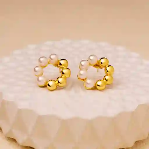 Aretes Luna Y Sol
