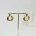 Aretes Abrazo Dorado