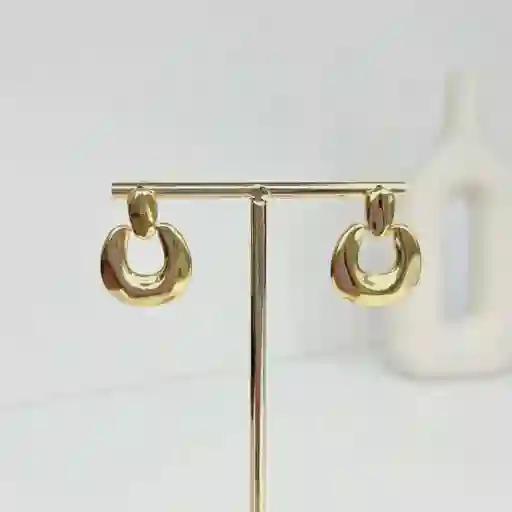 Aretes Abrazo Dorado
