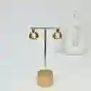 Aretes Abrazo Dorado
