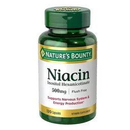 Nature's Bounty Niacina Inositol Niacin 500mg 120 Caps