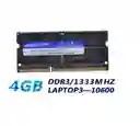 Memoria Ram Nueva ! Pc Portátil 4gb 1333 Mhz 1.5 Voltios Ddr3 Nueva Compatible Amd- Intel