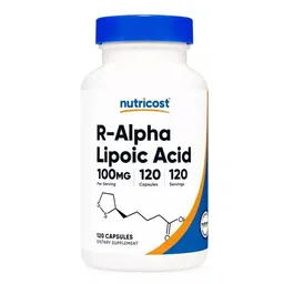 Nutricost R-ácido Alfa Lipoico 120 Cápsulas