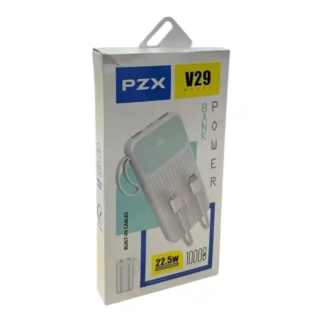 Power Bank Pzx De 10.000 Mah Y 22.5w V29