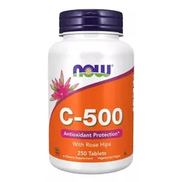 Now Vitamina C 500mg X 250 Tabletas