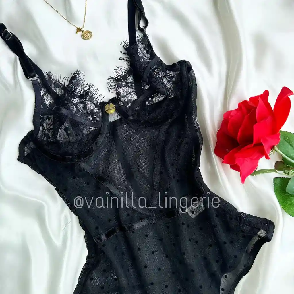 Body París Negro Talla S
