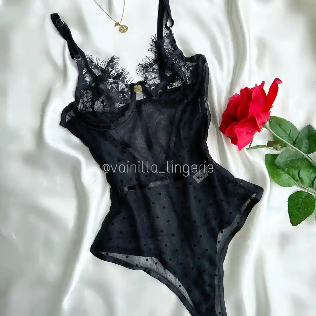 Body París Negro Talla S