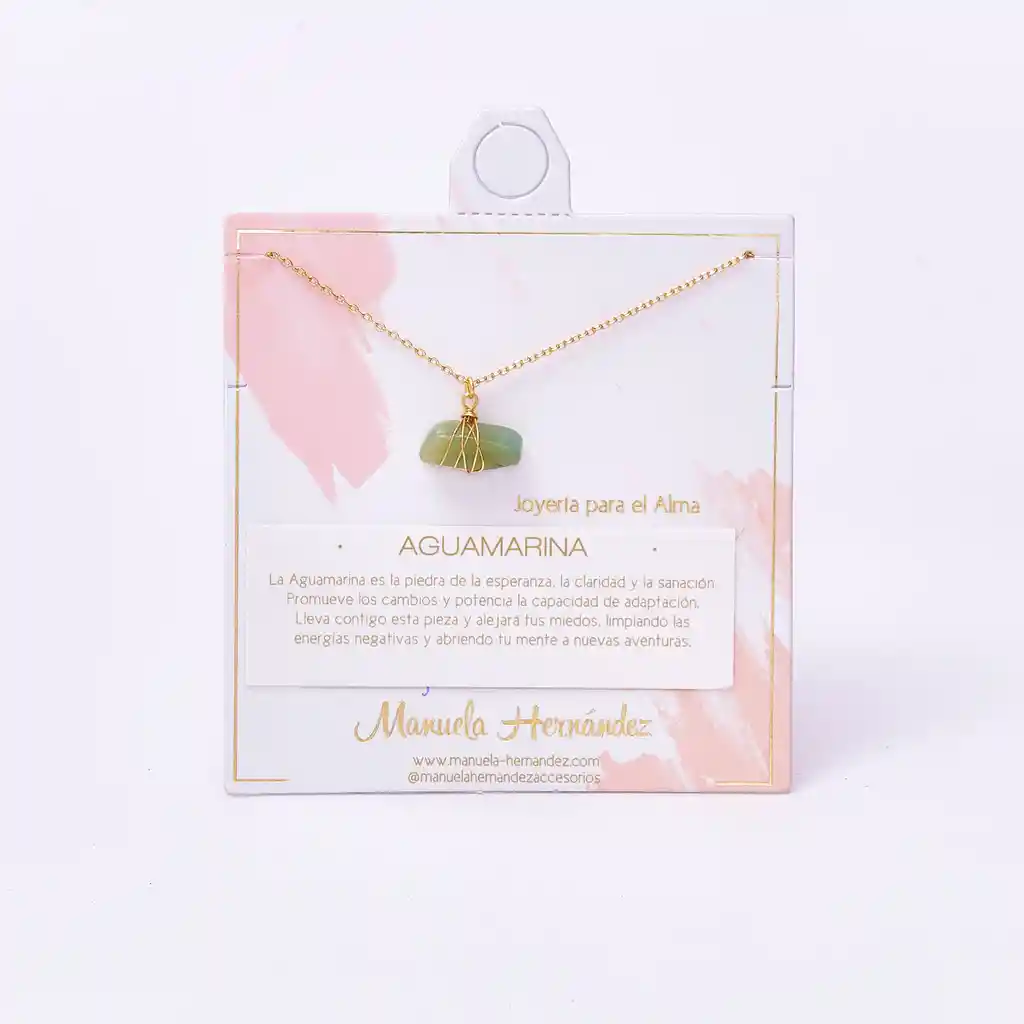 Collar Aguamarina