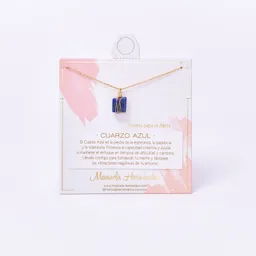 Collar Cuarzo Azul