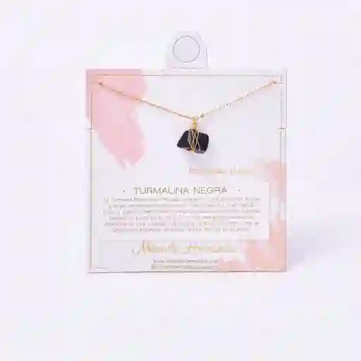 Collar Turmalina Negra