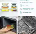 Refractarios X8 En Vidrio Organizador De Cocina Hermético