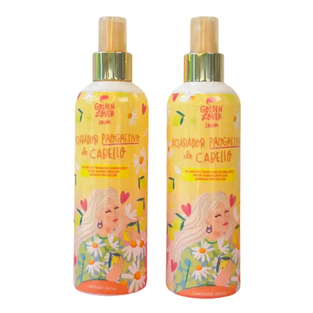 2 Spray Golden Lover Bonhomia