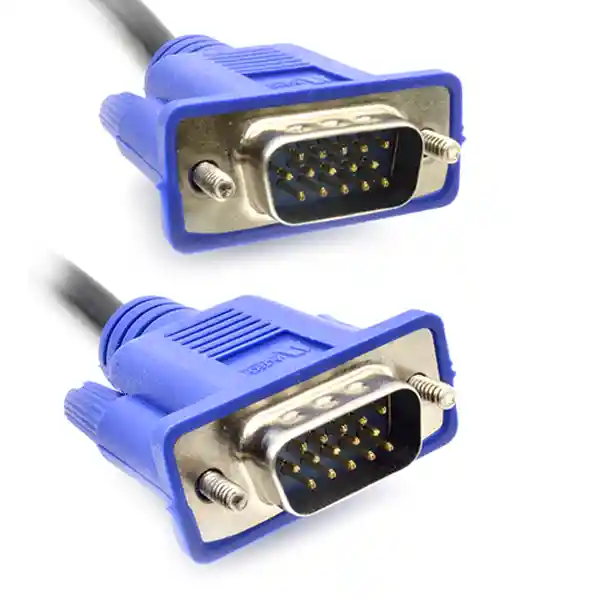 Cable Vga 7mts Punta Azul Con Filtro High Quality