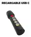 Linterna Recargable Led De Mano 10,000 Lumenes Usb
