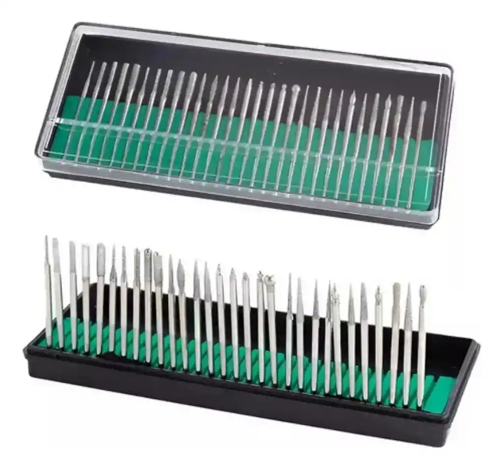 Kit De Fresas Diamantadas Para Moto Tool Taladro