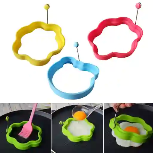 Mode De Silicona Para Huevos X 5