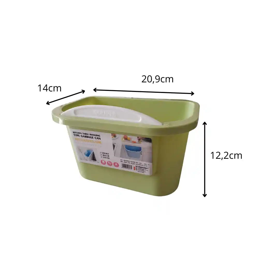 Bote De Basura Pequeño Plegable Para Cocina