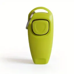 Clicker + Silbato 2 En 1 Para Entrenamiento De Perro/mascotas Verde Limón
