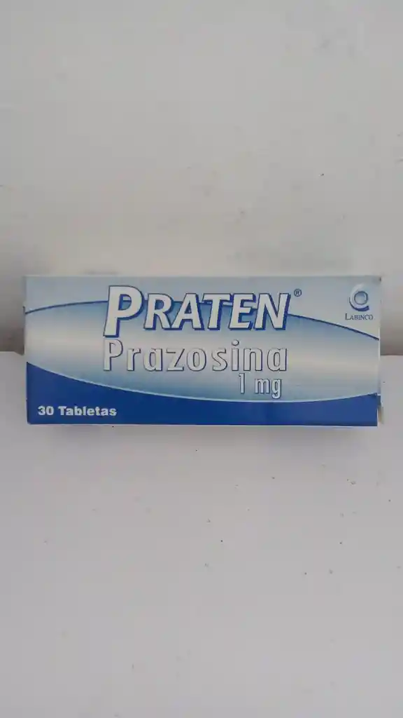 Praten 1 Mg (prazosina) X 30 Tabs