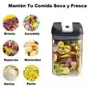 Recipiente Comida Tuppers Hermetico Set X7 Plástico Con Tapa
