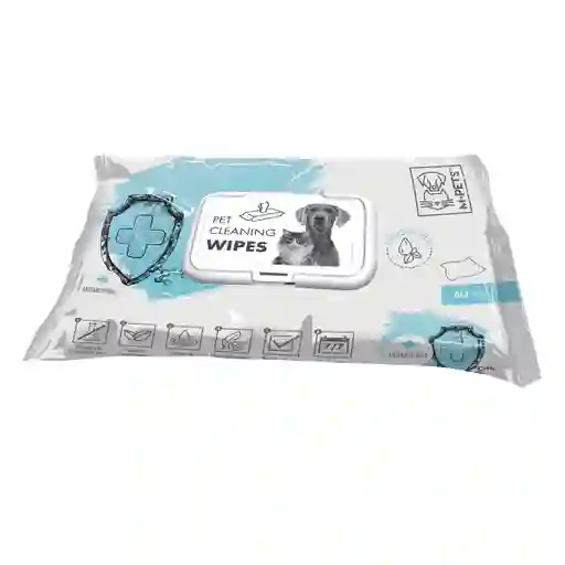 Pañitos Antibacteriales 15x20 40pcs Mpets Acc