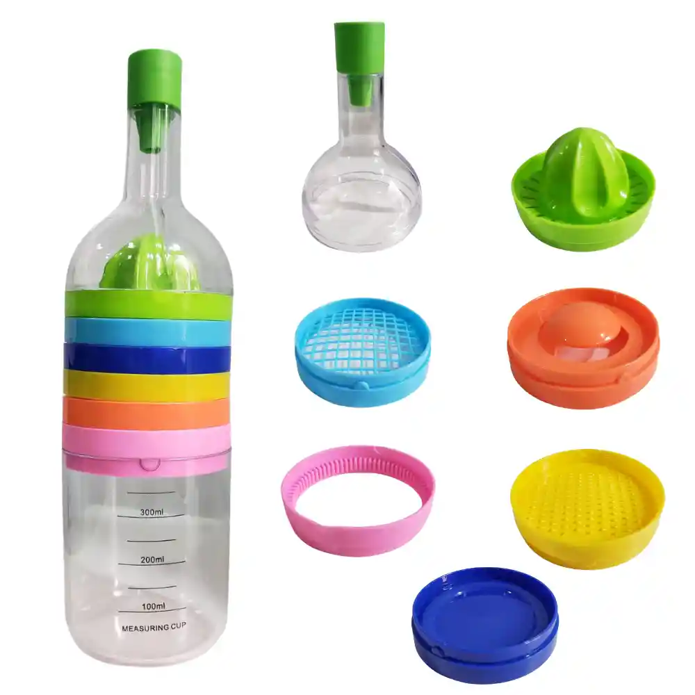 Bin Botella Multiusos(exprimidor, Molinillo, Abrebotella Etc..)
