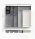 Organizador Cubiertos Utensilios Cocina 10 Espacios Multiuso